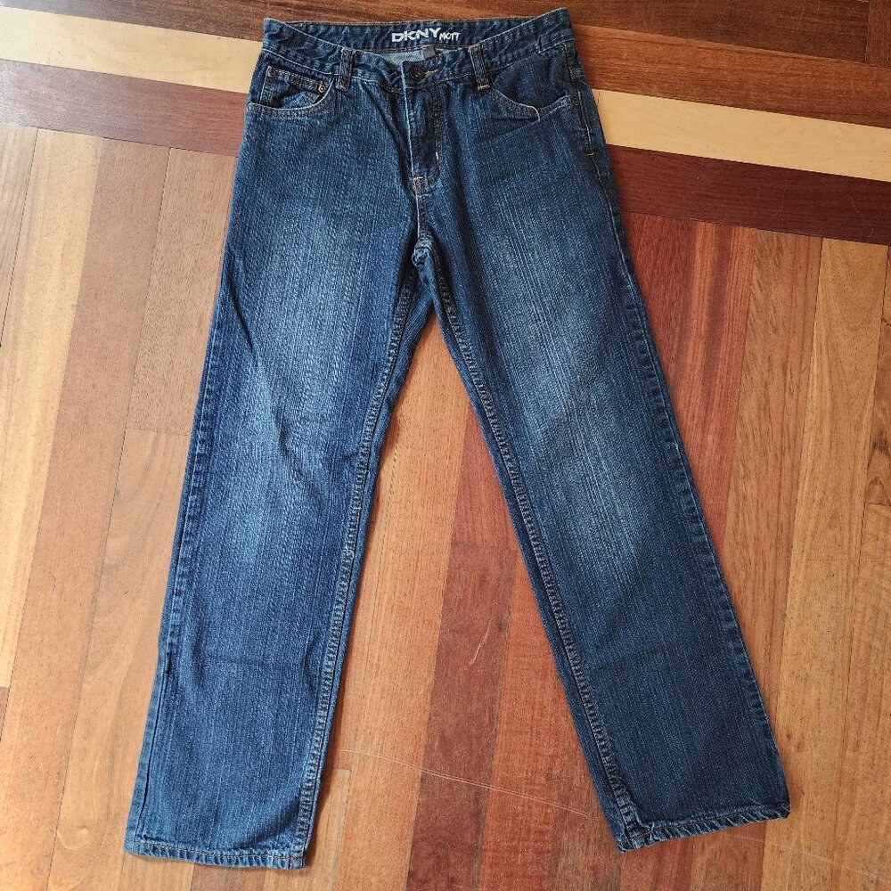 DKNY Mott Boys Denim Bootcut Jeans Size 16
